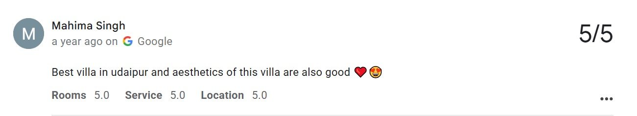 Best Maple Roots Pool Guest Review Near Ramya Resort Udaipur — Maple Roots Villa Udaipur guest review photo