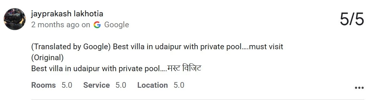 Friends Group Pool Guest Review Photo Maple Roots Sagar Green Udaipur — Maple Roots Villa Udaipur guest review photo
