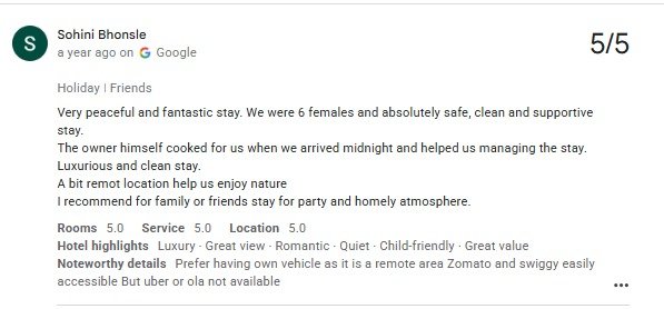 Modern Family Villa Pool Review Udaipur Rajasthan — Maple Roots Villa Udaipur guest review photo