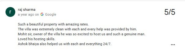 Pool Party Pool Guest Review Photo Titardi Udaipur — Maple Roots Villa Udaipur guest review photo
