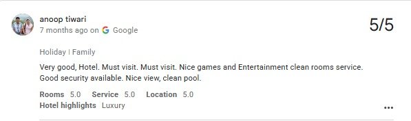 Udaipur Villa Pool Peaceful Guest Review Photo — Maple Roots Villa Udaipur guest review photo